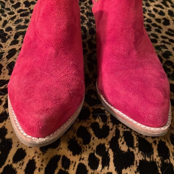 Beautiful red, Jeffrey Campbell mules - Picture 4 of 4